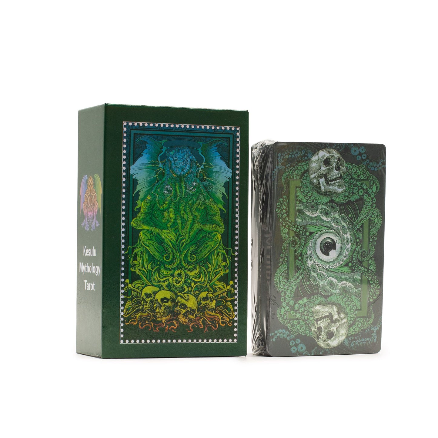 Juego de cartas de Tarot con foil - Mitología Kesulu - con folleto