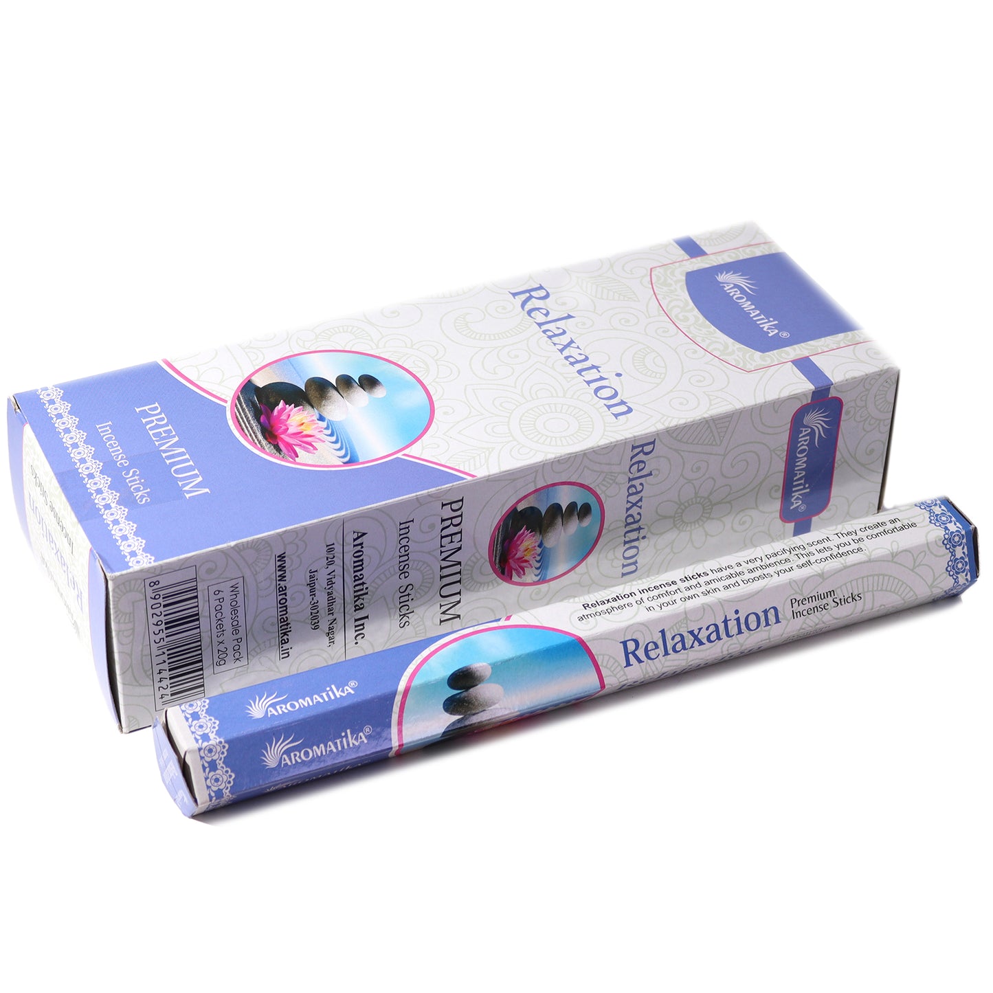 Incienso Hexagonal sin Carbón Aromatika - Relajación