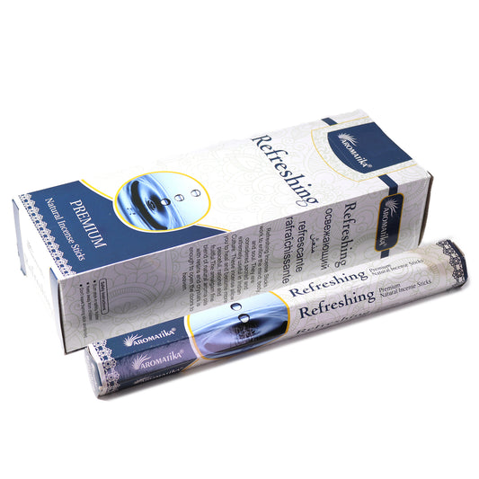 Incienso Hexagonal sin Carbón Aromatika - Refrescante