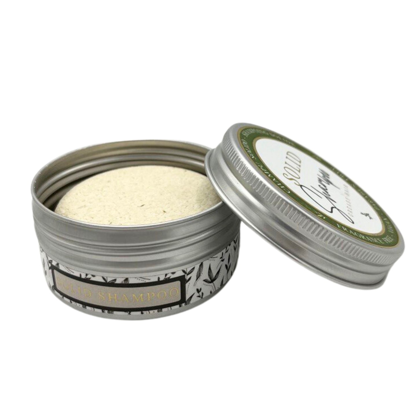 Champú Artesanal Solido en Lata - Cabello Seco - 70grs.