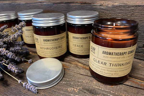 Vela para Aromaterapia - Pensamiento claro