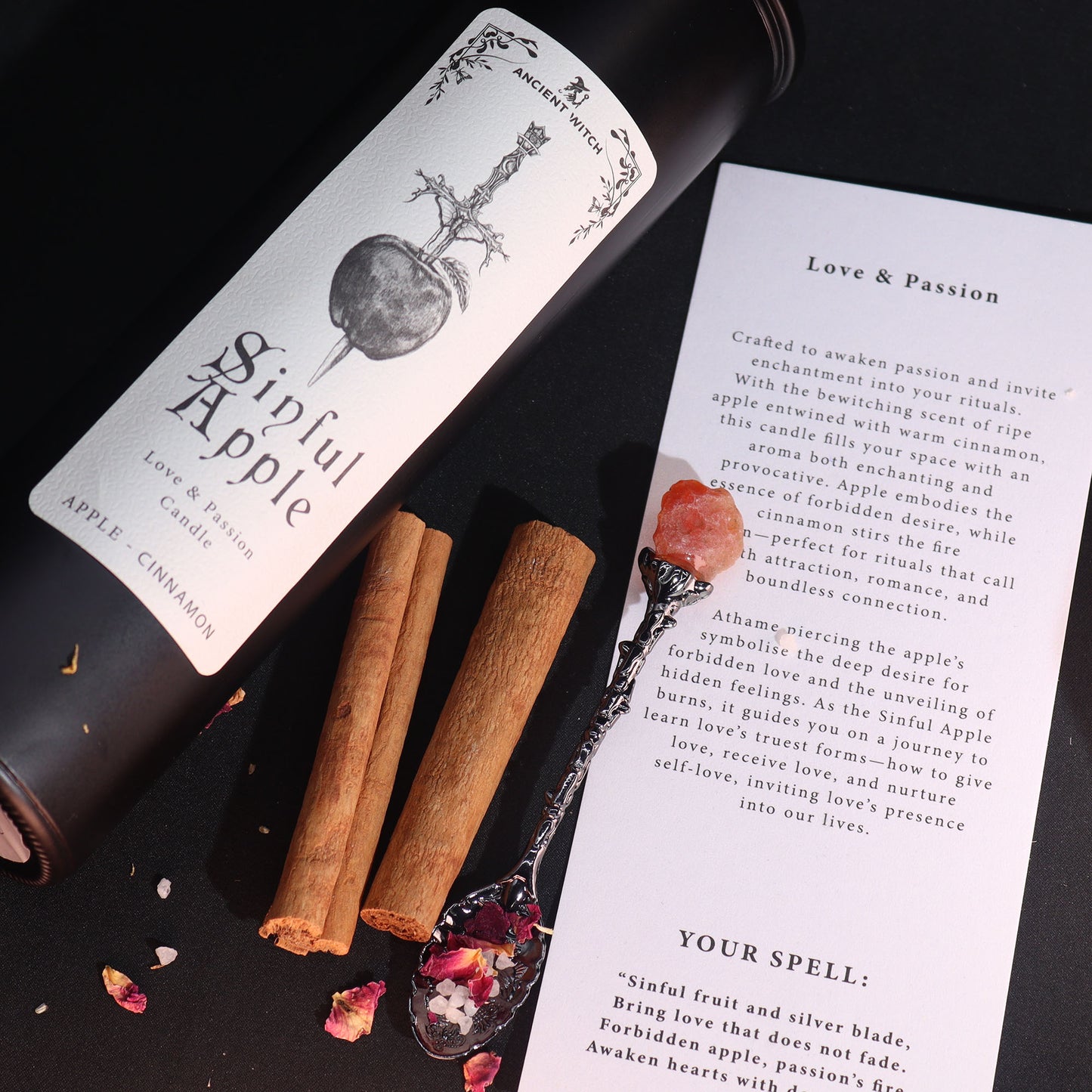 Velas Purificadoras de Brujas Antiguas - Manzana pecaminosa