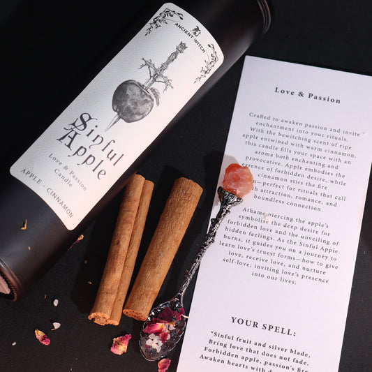 Velas Purificadoras de Brujas Antiguas - Manzana pecaminosa