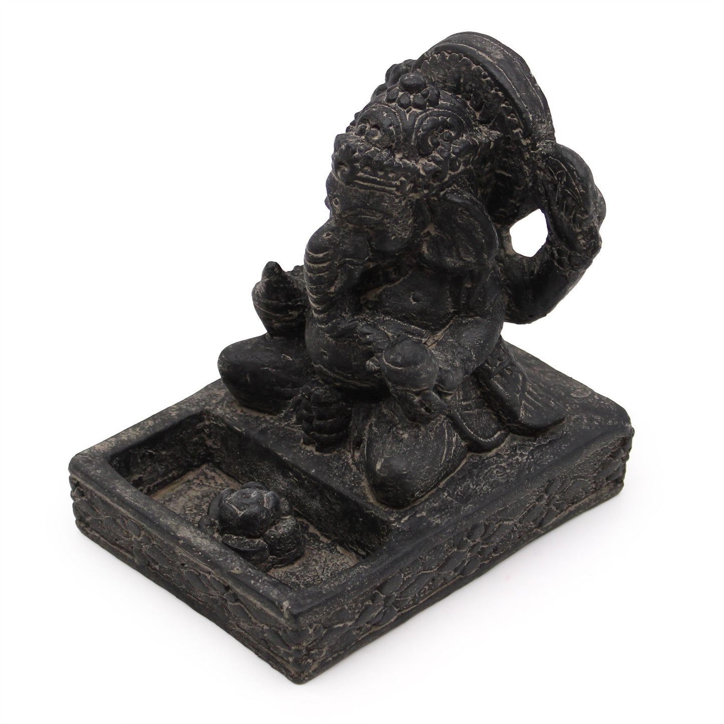 Porta Incienso Ganesh Feng shui (Negro antiguo)