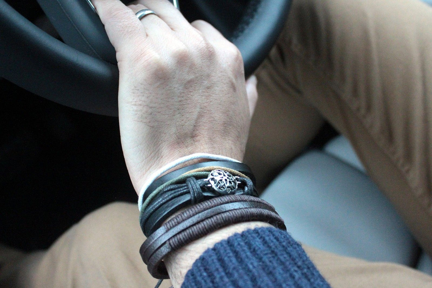 Pulsera de Hombre - Negro (color aleatorio)