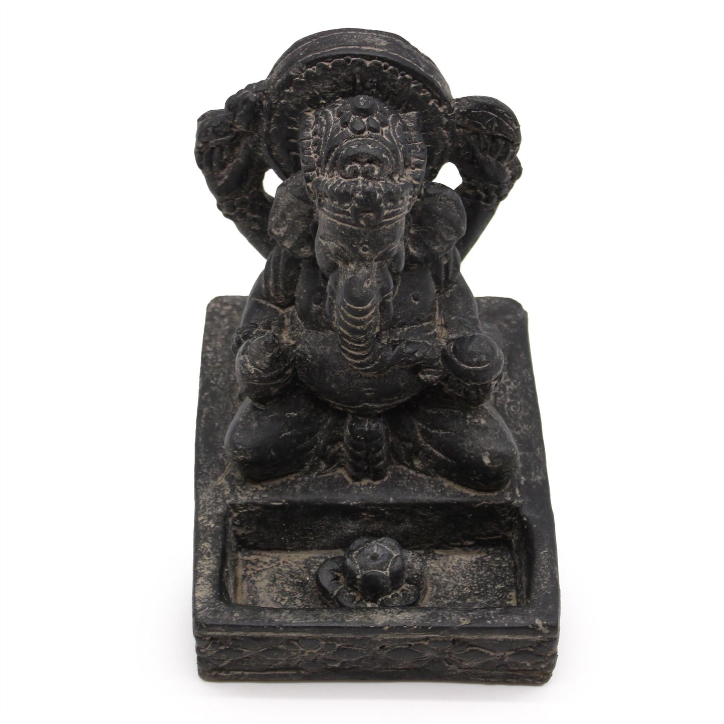 Porta Incienso Ganesh Feng shui (Negro antiguo)