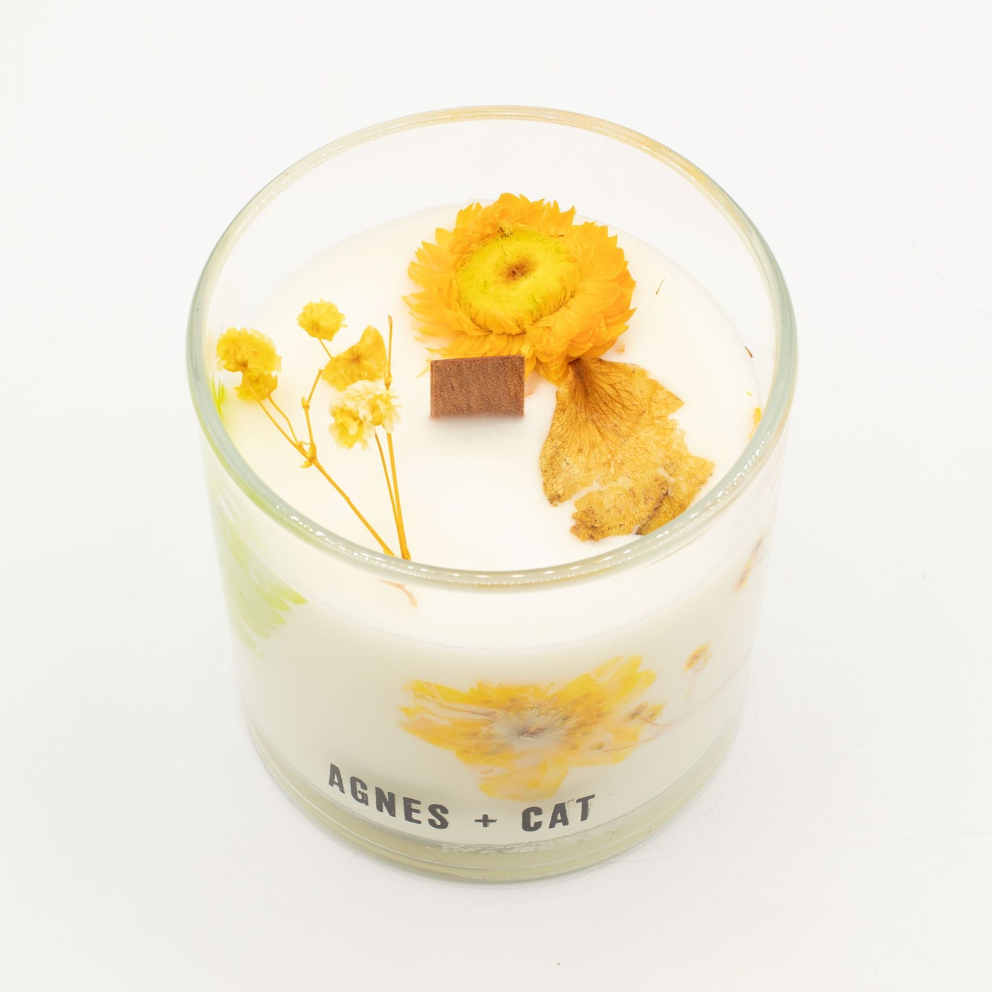 Vela de Cera de Soja Botánica Agnes + Cat - Rydal Oudh