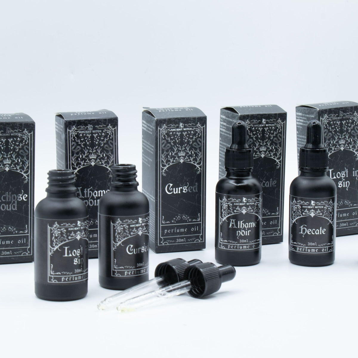 Antiguo Aceite Perfumado de Bruja - Atheme Noir