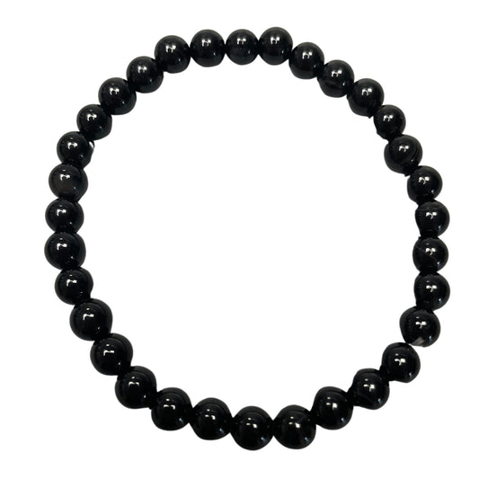 Pulsera de Manifestación de Piedras Preciosas - Ágata Negra - Protección