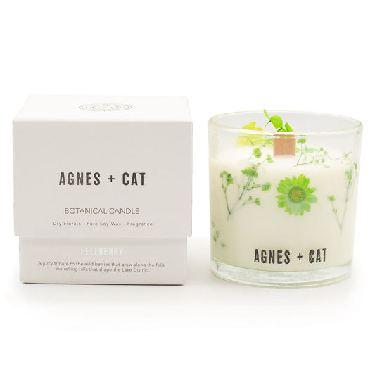 Vela de Cera de Soja Botánica Agnes + Cat - Fellberry