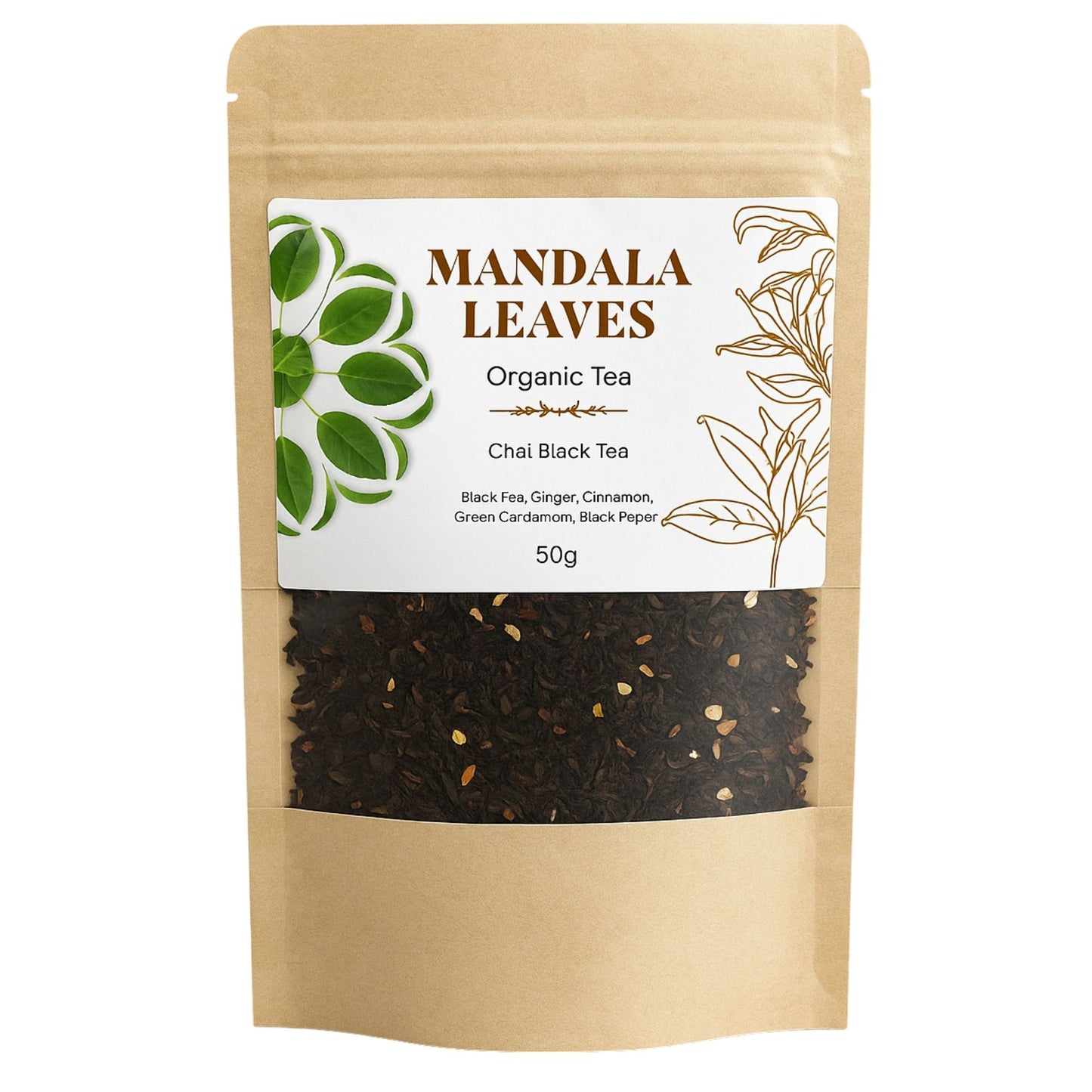Té Negro Chai Ecológico 50g