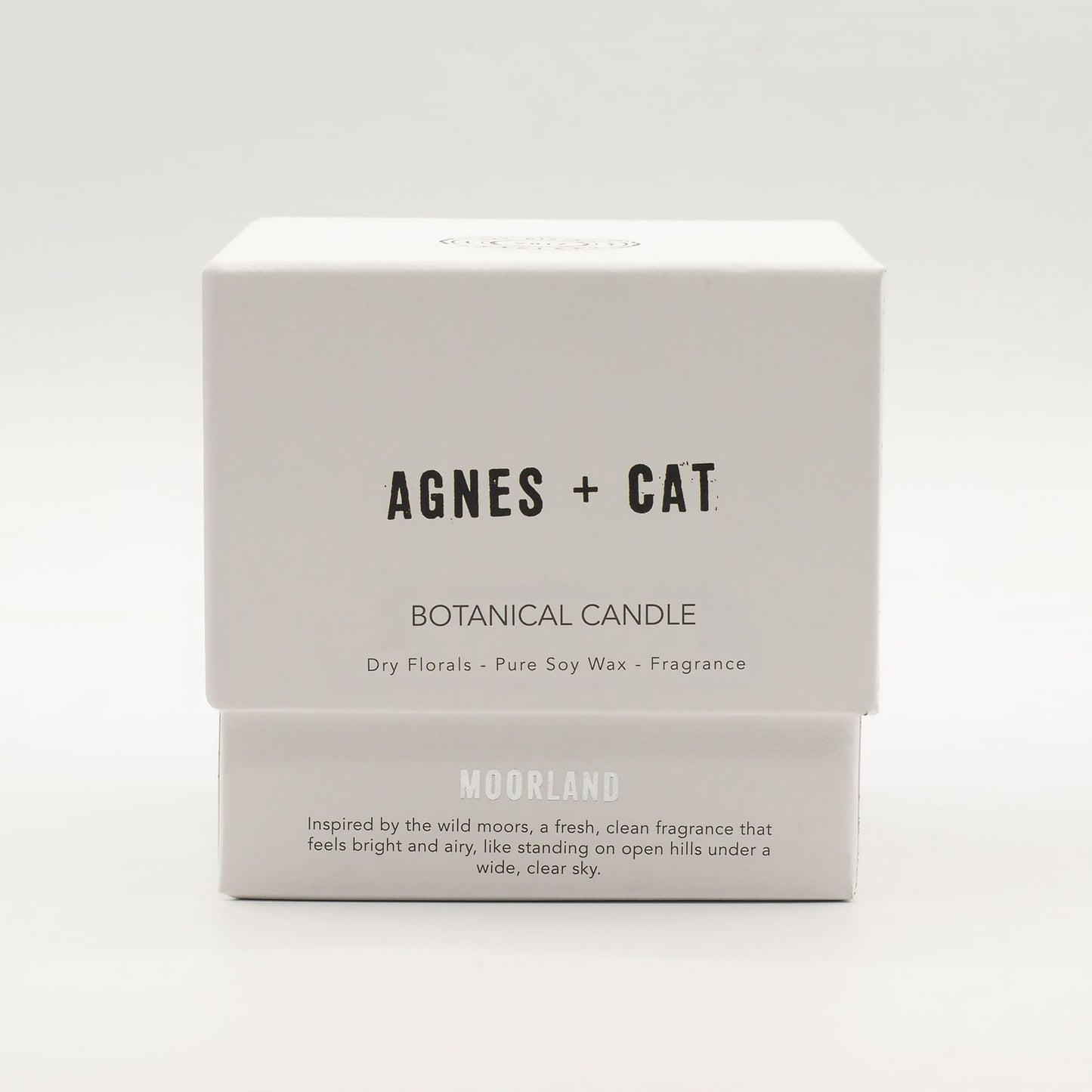 Vela de Cera de Soja Botánica Agnes + Cat - Moorland