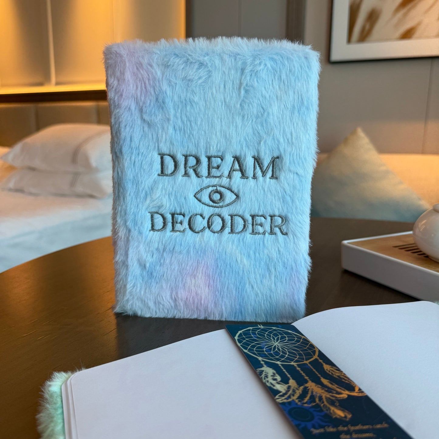 Diario de sueños de tapa blanda - 80 páginas - Decodificador de sueños