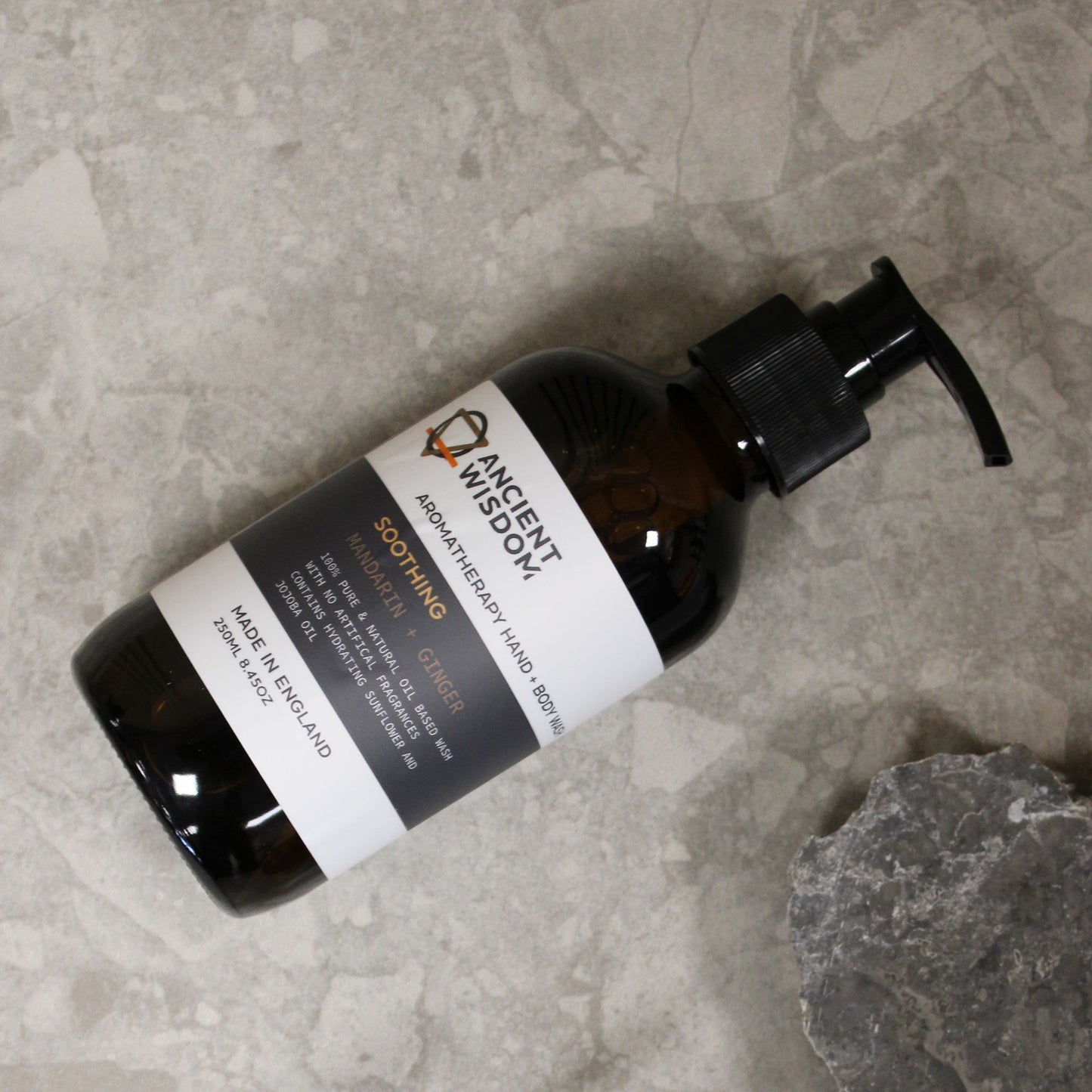Jabón líquido de manos y cuerpo de salvia sclarea y lavanda 250ml