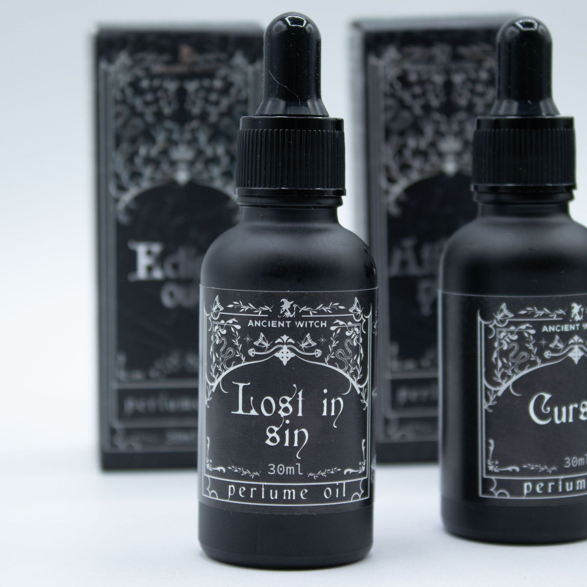 Aceite perfumado de bruja ancestral - Perdido en el pecado