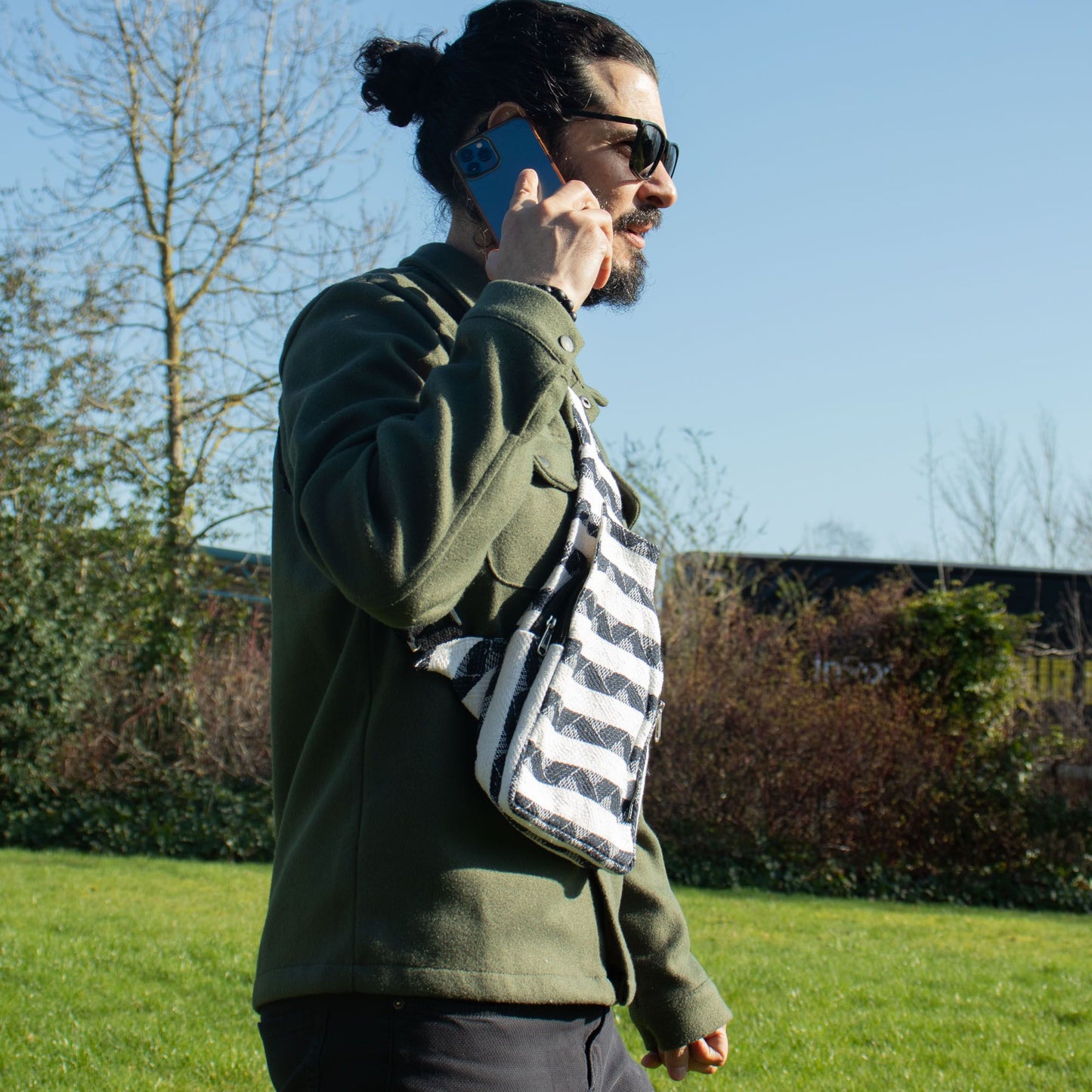 Bolsas Jacquard Naturales - Atlas Nomad - Bolso Cruzado