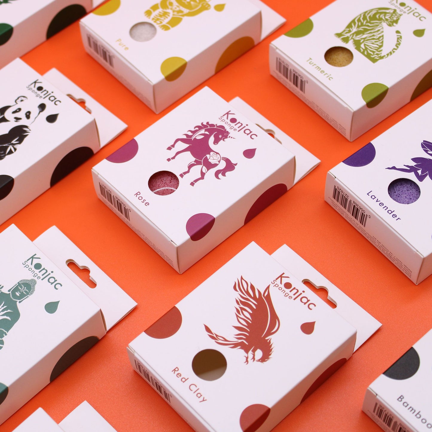 Esponja Facial Konjac - Natural - Pieles Sensibles