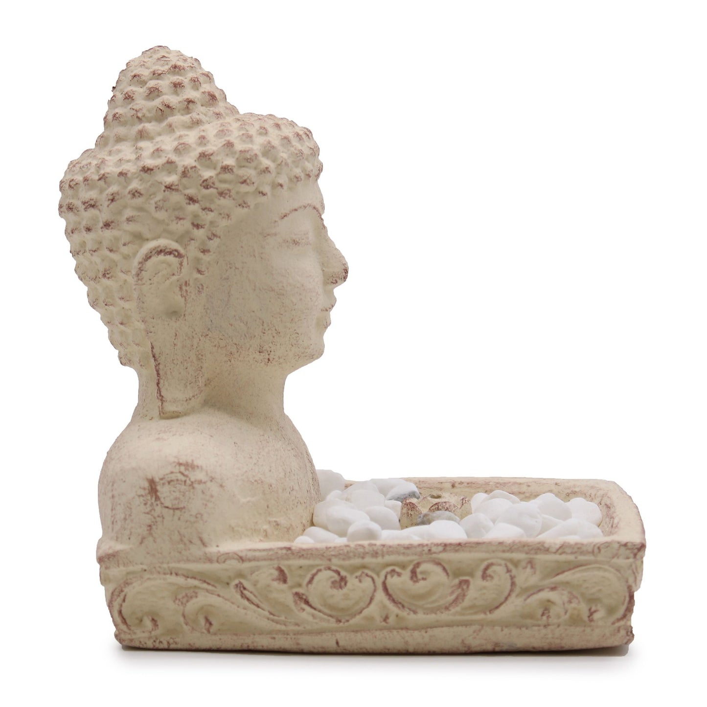 Porta Incienso Buda Feng Shui (crema)
