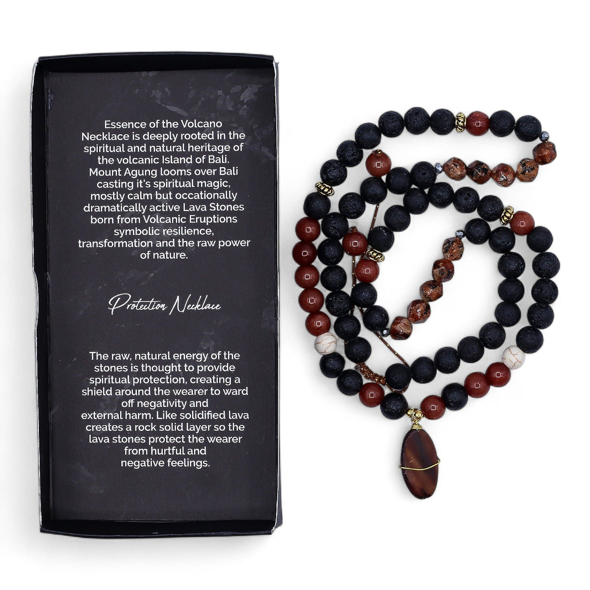 Esencia del Collar del Volcán - Protección