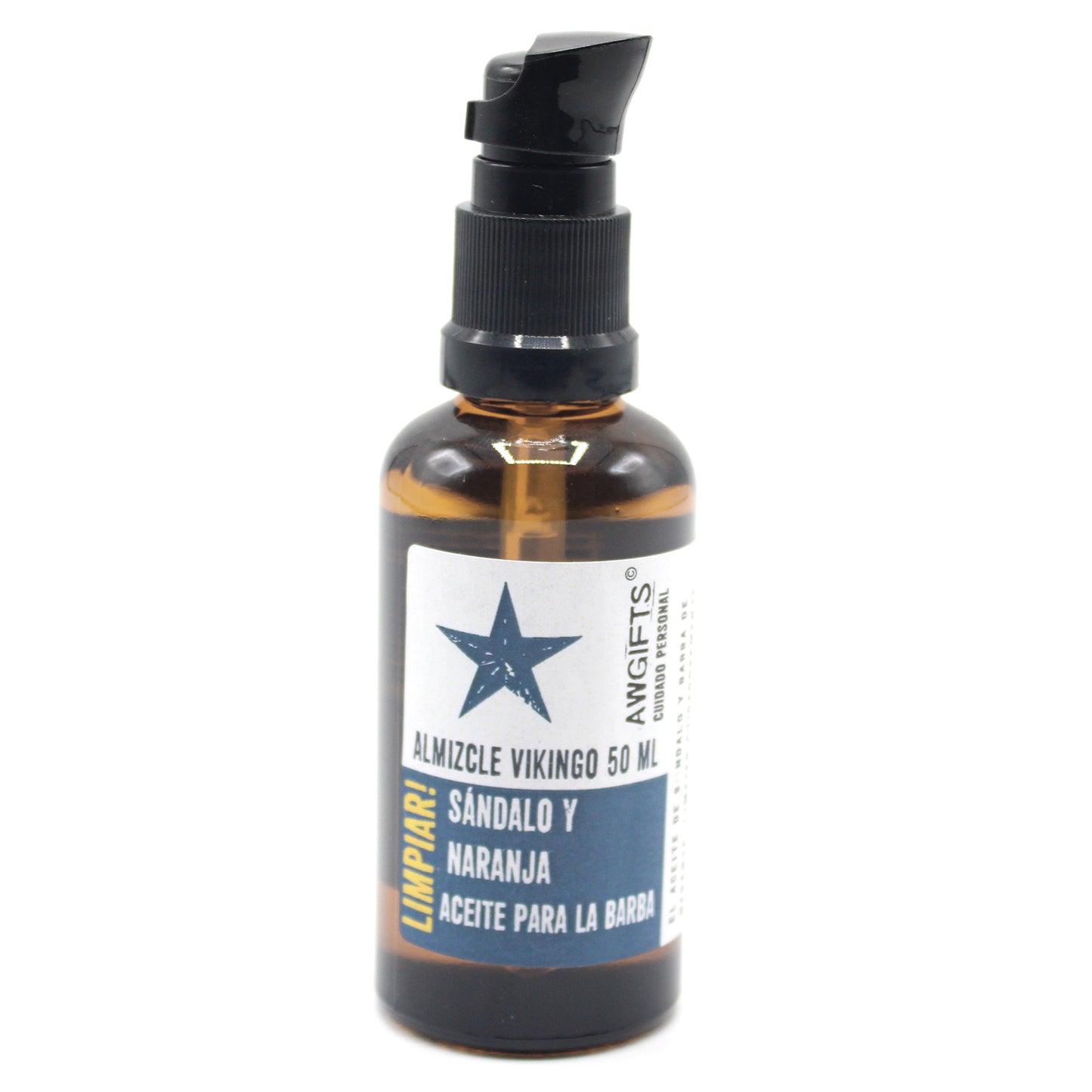 Aceite para la barba - Almizcle Vikingo - Limpia! 50 ml.