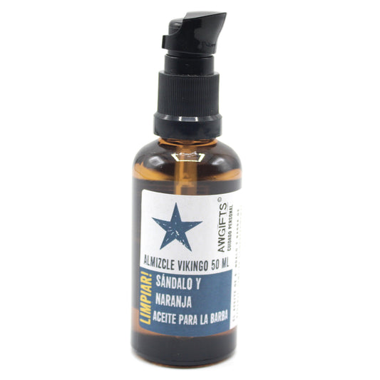 Aceite para la barba - Almizcle Vikingo - Limpia! 50 ml.