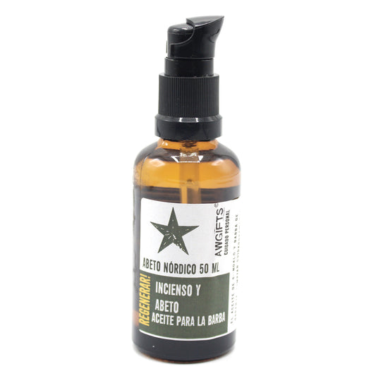 Aceite para la barba - Abeto Nórdico - Regenera! 50 ml.