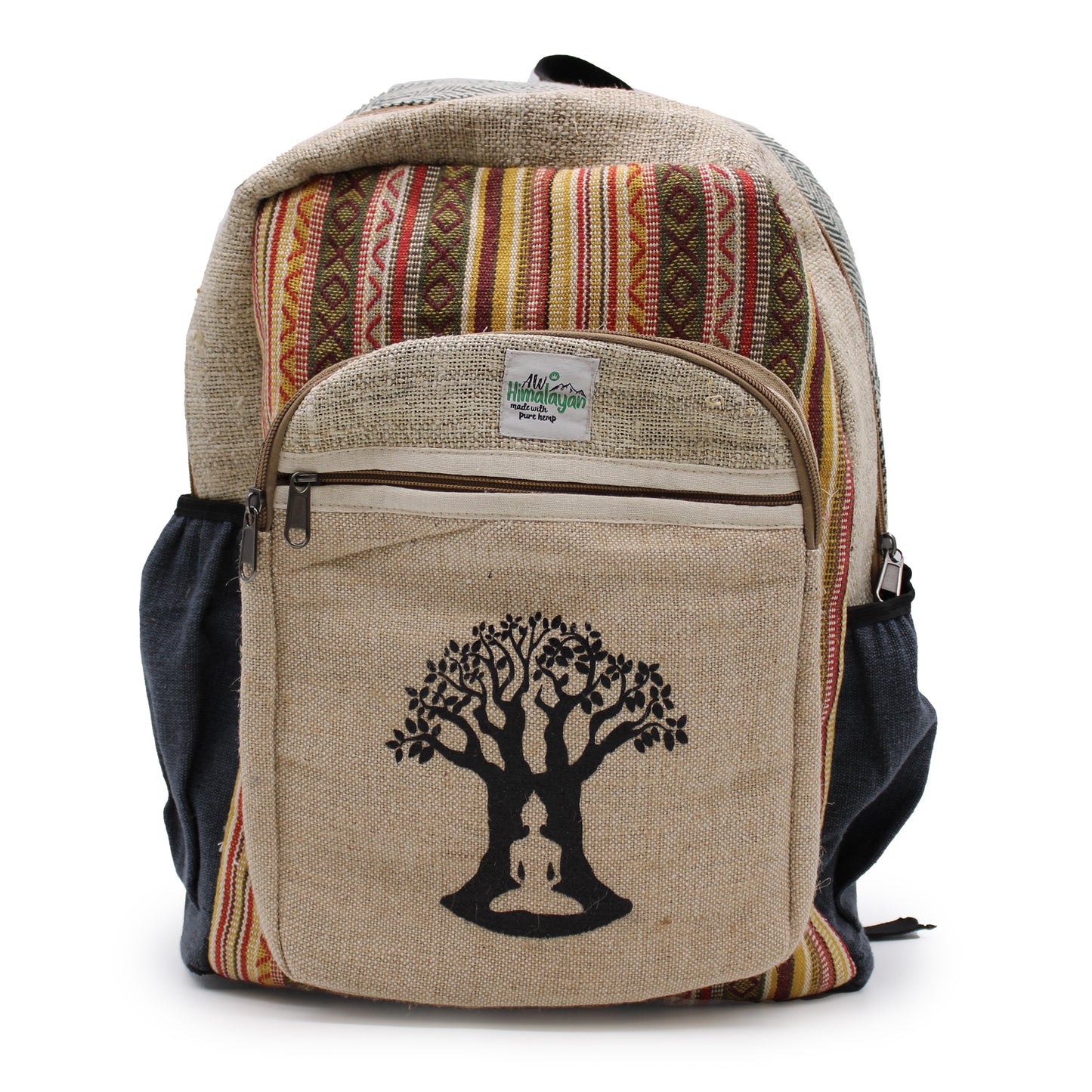 Mochila grande de Cáñamo - Bohdi Tree Design