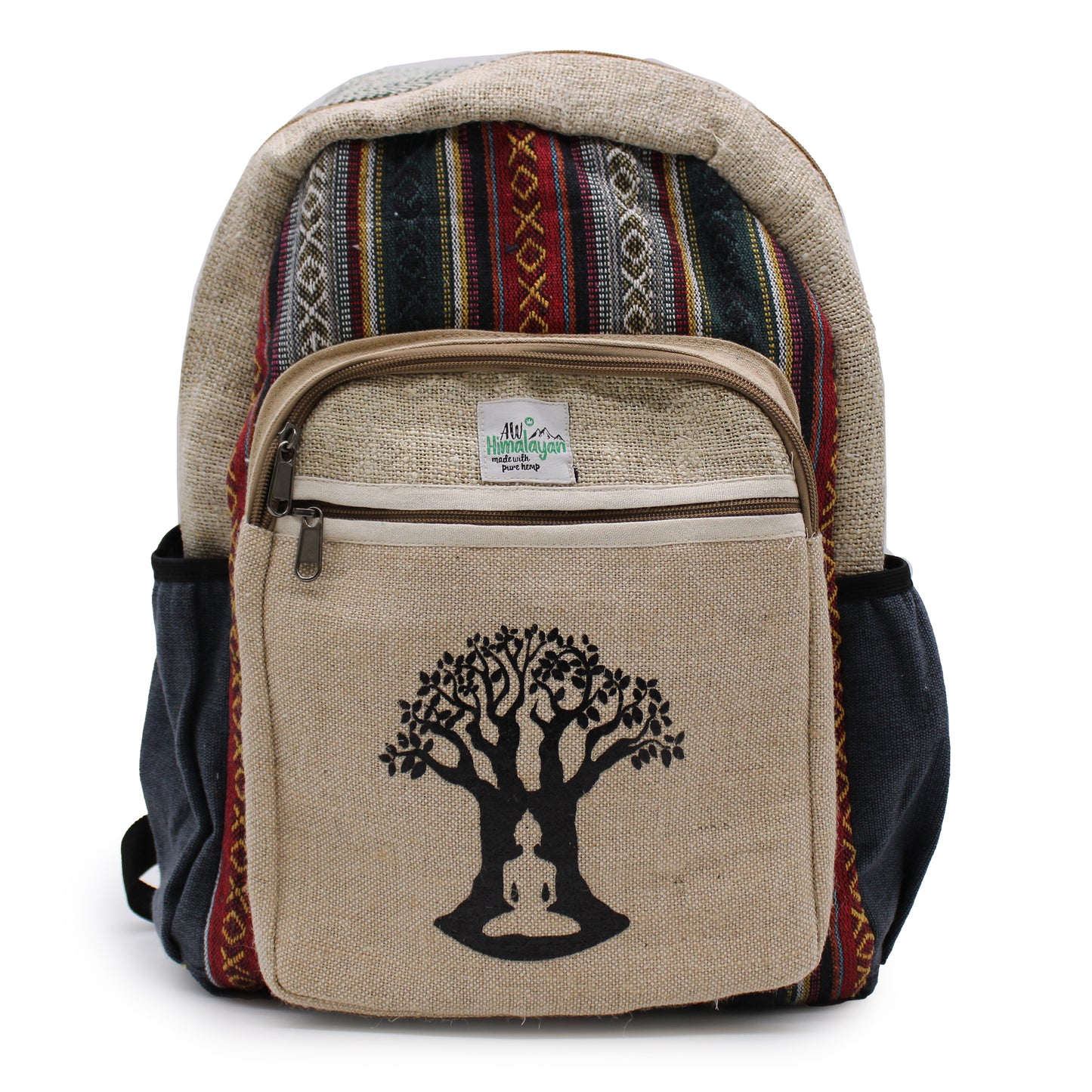 Mochila grande de Cáñamo - Bohdi Tree Design