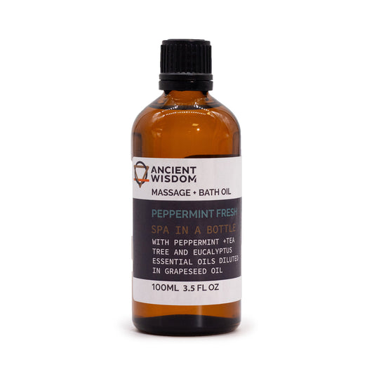 Aceite de Masaje 100ml - Menta Fresca