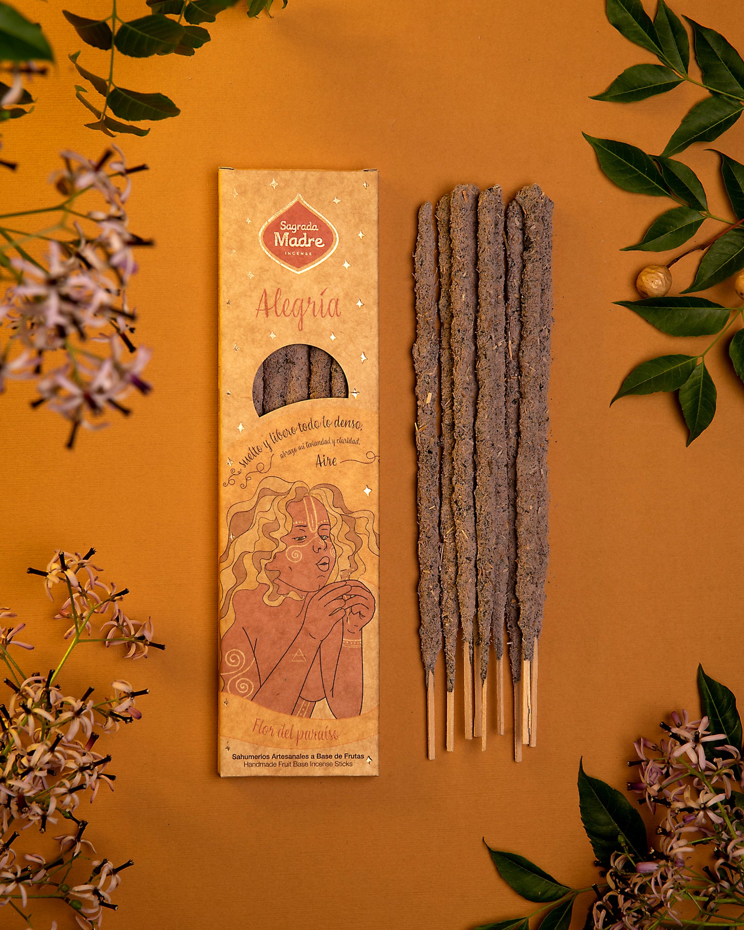 Incienso Sagrada Madre - 5 Elementos Aire - Alegría