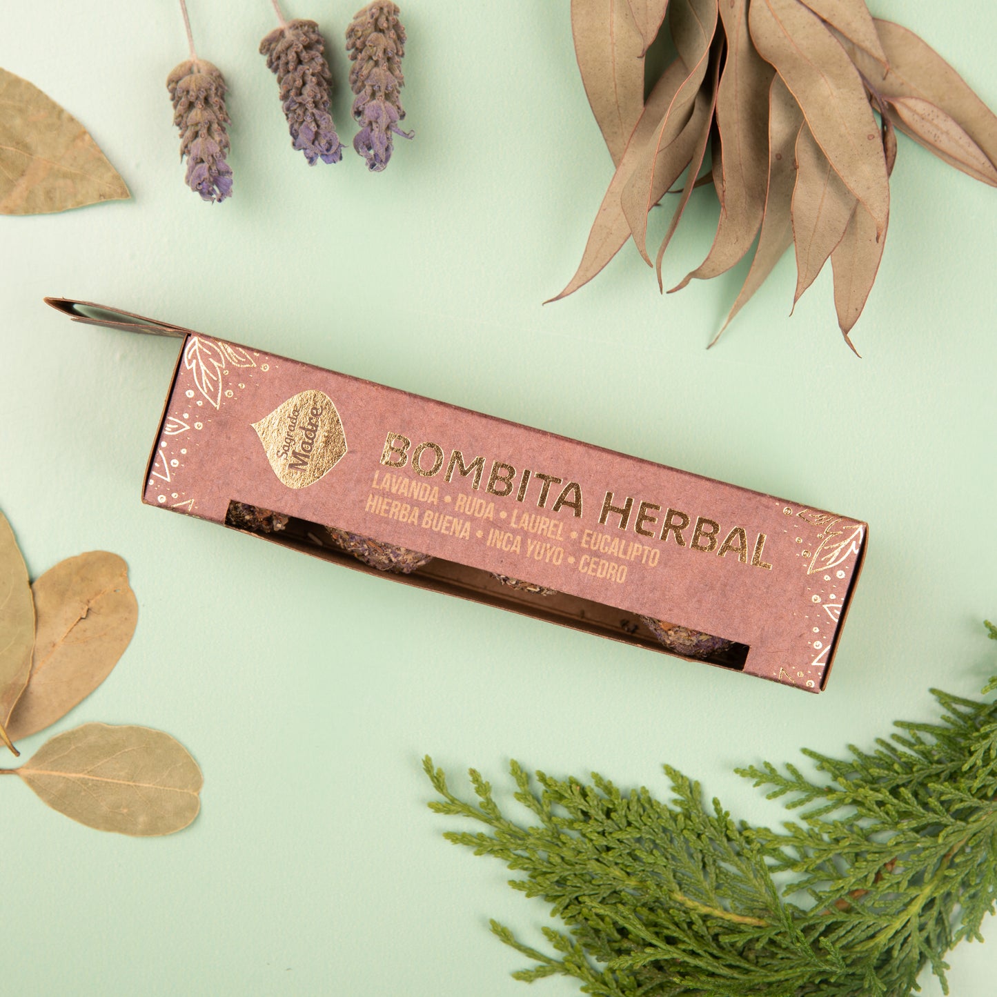 Caja de 4 Bombitas de Incienso 7 Elementos Puros