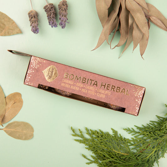 Caja de 4 Bombitas de Incienso 7 Elementos Puros